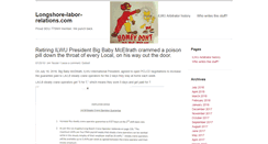 Desktop Screenshot of longshore-labor-relations.com